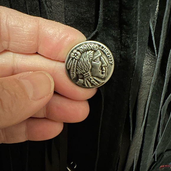 Fabulous Vintage Erez Levy Fringe Jacket Size M - Picture 7 of 8